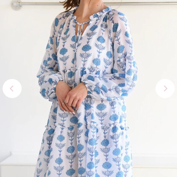 J.Marie Magnolia Long Sleeve Dress, Size M - Picture 1 of 9